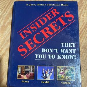 Jerry Baker's INSIDER SECRETS 2009